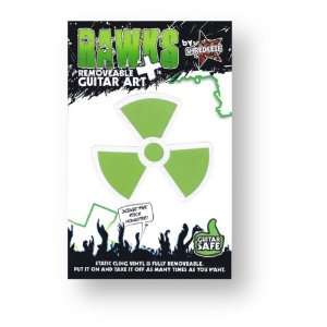  Radiation (Green)   RAWKS Removable Guitar Art Everything 