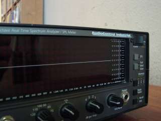   INDUSTRIAL SA 3051 ONE THIRD OCTIVE SPECTRUM ANALYZER / SPL METER