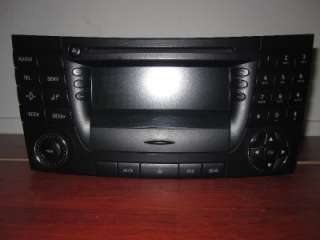   BENZ W 211 E CLASS E320 / E500 03 06 RADIO/ CD/ AUDIO UNIT OEM