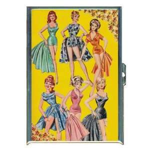 1960s Sexy Fashion Pin Up, ID Holder, Cigarette Case or Wallet: MADE 