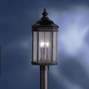  Outdoor Post Light   Kirkwood Collection   9918 BK: Home 