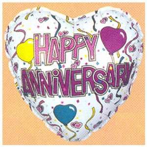  18 Happy Anniversary Cti Balloon Toys & Games