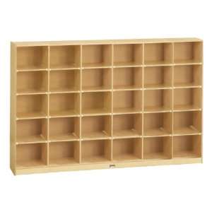  Baltic Birch 30 Cubby Mobile Storage Unit without Trays 