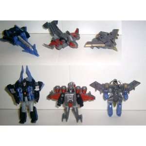 transformers armada AIR MILITARY mini con team (loose & complete)