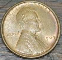 909 VDB Lincoln Cent Uncirculated Brown with Mint State 64 details 