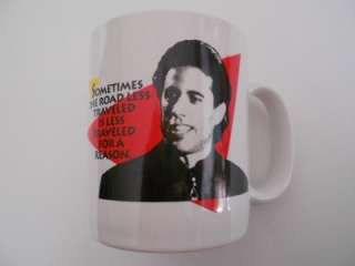 Seinfeld 1993 Coffee Mug Sometimes The Road Less Traveled  