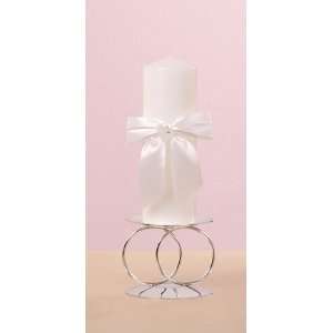  Krystal Heart Unity Candle, White or Ivory: Home & Kitchen