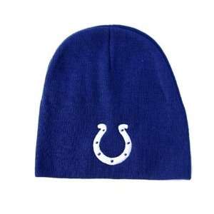 Indianapolis Colts Classic Knit Beanie (ROYAL BLUE):  