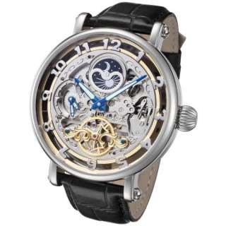 Rougois XL Skeleton Automatic Dual Time Watch RGSA47  