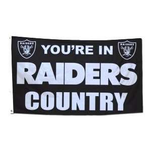   Sports Oakland Raiders 3x5 Country Design Flag: Sports & Outdoors