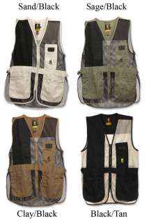 Browning Trapper Creek Mesh Trap / Skeet Shooting Vest – Sizes S 