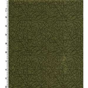  Quilting Fabric Journal Trail Green Pine Needle: Arts 