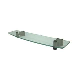   Brass BAH8649ORB Claremont Glass Bathroom Shelf: Home Improvement