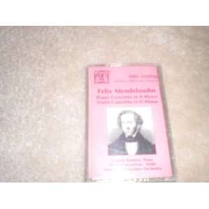  audio Cassette felix mendelssohm piano concerto in A minor 