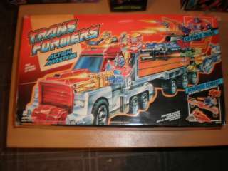 VINTAGE TRANSFORMERS 1990 G1 ACTION MASTERS OPTIMUS PRIME ARMORED 