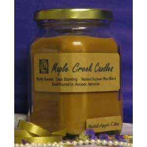Maple Creek Candles MULLED APPLE CIDER ~ Fall Favorite ~ Soy Wax Blend 