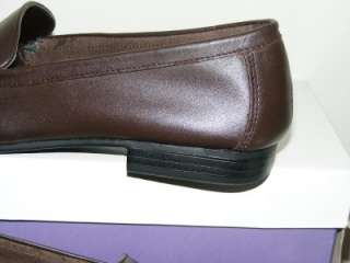 New MOOTSIES TOOTSIES Brown Leather moccasin loafer 6  