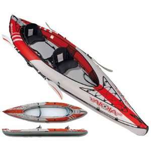    Bic Sports Yakkair 2 Inflatable Tandem Kayak: Sports & Outdoors
