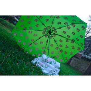  Alpha Kappa Alpha Mini Umbrella   Green 