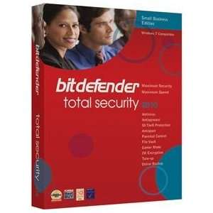  BITDEFENDER TOTAL SECURITY 2010  5PC/1YR (WIN XP,VISTA 