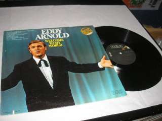 1971 Eddy Arnold Welcome To My World LP AYL1 3755 VG+  