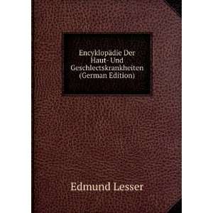   Haut  Und Geschlectskrankheiten (German Edition) Edmund Lesser Books