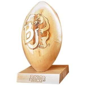    Grid Works Baylor Engraved Wood Football