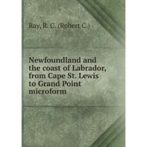   Cape St. Lewis to Grand Point microform R. C. (Robert C.) Ray Books