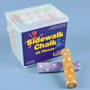  Sidewalk Chalk 20 pc Set Toys & Games