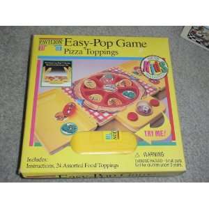  Easy Pop Game, Pizza Toppings 