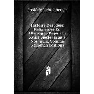   Jours, Volume 3 (French Edition) FrÃ©dÃ©ric Lichtenberger Books