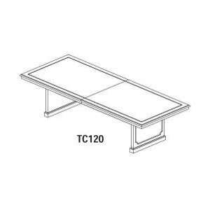  MLNTC120MAH   Conference Table, 120x48x29 1/2, Mahogany 