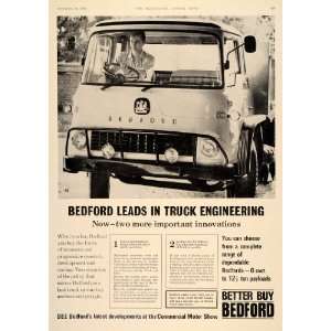  1964 Ad Bedford Truck Van British Commercial Vehicles 