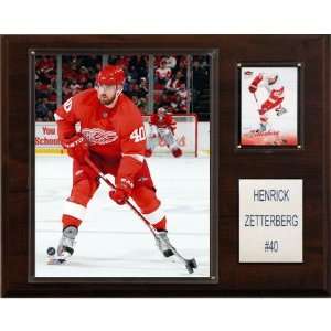   NHL Henrik Zetterberg Detroit Red Wings Player Plaque