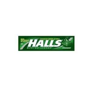 Halls Spearmint, 20 Count Packages  Grocery & Gourmet Food