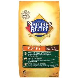 Natures Recipe Puppy Lamb Meal and Rice Dry Dog Food, 5 Pound:  