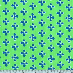   Blossoms Lime Fabric By The Yard: mark_lipinski: Arts, Crafts & Sewing