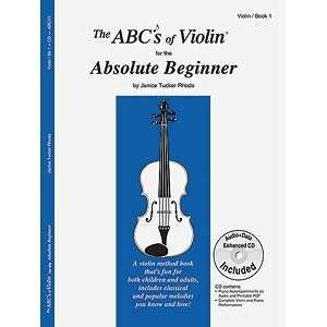  The ABCs of Violin for the Absolute Beginner Book & CD 