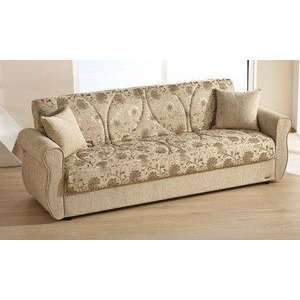  Melody Yasemin Beige Convertible Sofa Bed by Sunset