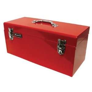  20 Red High Tool Box W/ Blk Metal Tray: Home Improvement