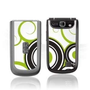   Skins for Nokia 3710 Fold   Green Circles Design Folie Electronics