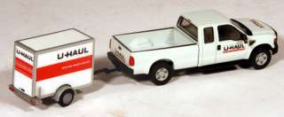 Custom River Point Station Ford F 250 with VK trailer U Haul 1/87 