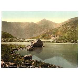  Photochrom Reprint of From Llyn Llydaw, Snowdon, Wales 