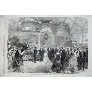  1870 Prince Wales Telegraphic Soiree Pender Arlington 