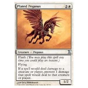  Magic the Gathering   Plated Pegasus   Time Spiral Toys & Games