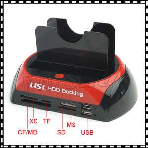 All in 1 Dual HDD Docking Station with One Touch Backup  