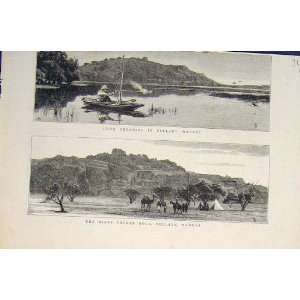 Duck Shooting Madras Bellary Vellar Rock Shoot 1882 