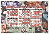 Boston Red Sox Schedule Tony Conigliaro Ted Williams  