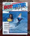 Hot Water Surfing Magazine1st Issue1988 Surfer Mark McNaught Larry 