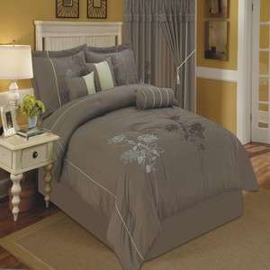 Tomahawk Moca 7 PC King Size Comforter Sets  